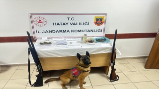 Hatay’da 1 kilo 70 gram esrar ele geçirildi