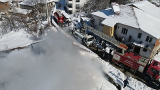 Burdur’da evde çıkan yangın hasara neden oldu