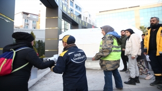 Osmaniye’ye gönderilen yardım malzemelerinin dağıtımı sürüyor