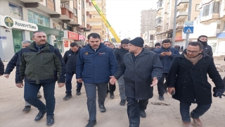 Bakan Kurum, Nizip’te incelemelerde bulundu