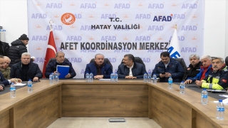 TBMM Başkanı Şentop, Hatay’da incelemelerde bulundu
