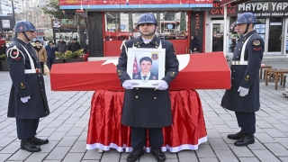 Hatay’da enkaz altında kalarak şehit olan Asteğmen Yunuscan Günay İstanbul’da defnedildi
