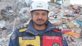 Kuveytli ekip, yangınlardan sonra depremde de Türkiye’nin yardımına koştu