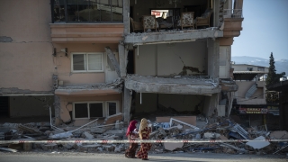 Hatay Kırıkhan’daki depremin verdiği yıkım havadan görüntülendi