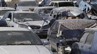 Kahramanmaraş’ta depremde hasar gören araçlar da kaldırılıyor