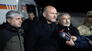 İçişleri Bakanı Süleyman Soylu’dan Hatay merkezli depreme ilişkin açıklama: