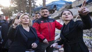 Alman bakanlar Pazarcık’ta
