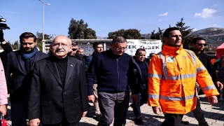 CHP Genel Başkanı Kılıçdaroğlu, Hatay’da incelemelerde bulundu:
