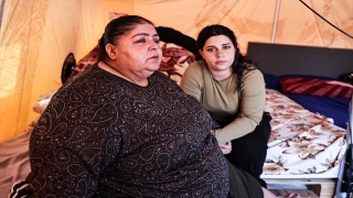 Hatay’da 200 kilogram ağırlığındaki kadın üç büyük depreme de evinde yakalandı