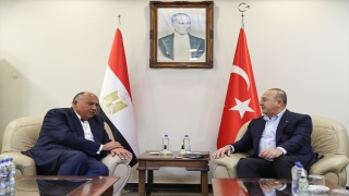 Çavuşoğlu, Mısırlı mevkidaşı Şukri ile Mersin’de basına açıklamalarda bulundu: (2)