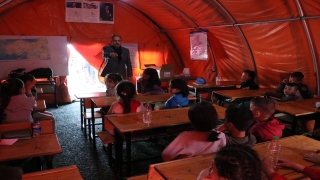 Kahramanmaraş’ta depremzede öğrencilere ”uyum eğitimi” veriliyor