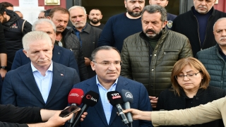 Adalet Bakanı Bozdağ, İslahiye’deki incelemelerinin ardından açıklama yaptı: 