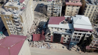 Kahramanmaraş’taki ikinci büyük depremin yıkıcı etkisi kamerada