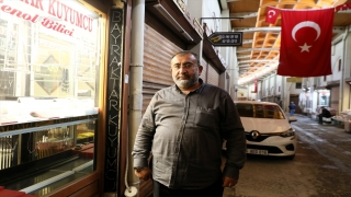 Tarihi Maraş Çarşısı’nın ana koridoru güçlendirme sayesinde ayakta kaldı