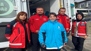 Zonguldak UMKE ekibi kurtarma çalışmalarında duygusal anlara tanıklık etti