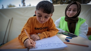 Hatay’daki çadır ve konteyner kentlerde eğitim öğretim hazırlıkları sürüyor
