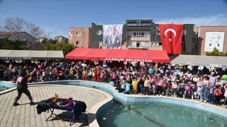 Anamur Belediyesi depremzede çocuklar için etkinlik düzenledi