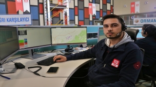 Osmaniye 112 Çağrı Merkezi çalışanları depremde yaşadıkları paniğe rağmen görevi bırakmadı