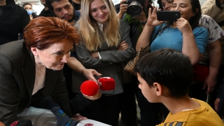 İYİ Parti Genel Başkanı Akşener, İskenderun’da sahra hastanesini ziyaret etti