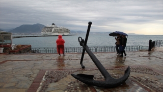 Alanya’ya yılın ilk kruvaziyeri geldi