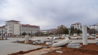 Depremde Afşin’deki Açık Hava Arkeoloji Parkı da zarar gördü