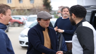 Adana Demirspor Teknik Direktörü Montella, Hatay’da depremzedeleri ziyaret etti
