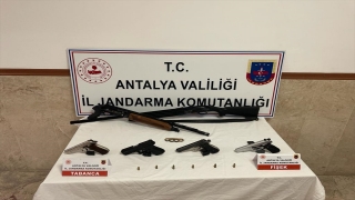 Manavgat’ta silah kaçakçılığı operasyonunda bir şüpheli yakalandı