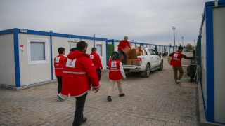 Ağrı’daki okullarda depremzedeler için toplanan erzak Kahramanmaraş’a ulaştırıldı