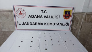 Adana’da tarihi eser niteliğinde 33 obje ele geçirildi