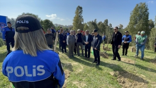 Adana’da Polis Haftası kapsamında fidan dikildi