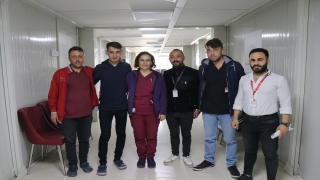 Hatay’daki konteyner hastane 40 günde 33 bin 114 depremzedeye hizmet verdi