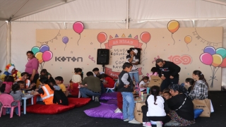 Koton, bayrama özel etkinliklerle Hatay’da çocuklarla bir araya geldi