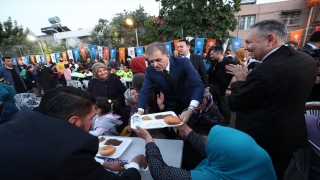 AK Parti Sözcüsü Ömer Çelik Adana’da iftarda konuştu: