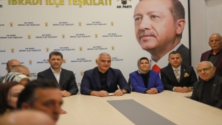 Kültür ve Turizm Bakanı Ersoy, baba ocağında iftar verdi:
