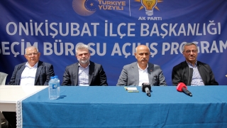 Tarım ve Orman Bakanı Kirişci, Kahramanmaraş’ta konuştu: