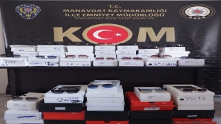 Antalya’da kaçakçılık operasyonu