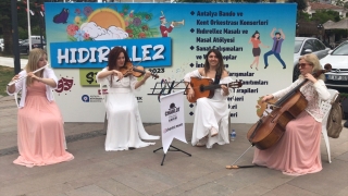 Antalya’da Hıdırellez Şenliği düzenlendi
