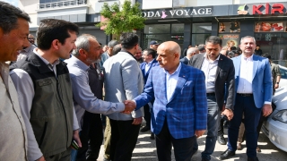 Tarım ve Orman Bakanı Kirişci, İslahiye’deki Kılavuzlu Sulama Proje inşaatını inceledi: