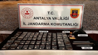 Antalya’da uyuşturucu operasyonunda 2 şüpheli yakalandı