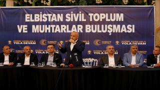Tarım ve Orman Bakanı Kirişci, Elbistan’da konuştu: