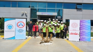 QTerminals Antalya, 400 öğrenciyi limanda ağırladı