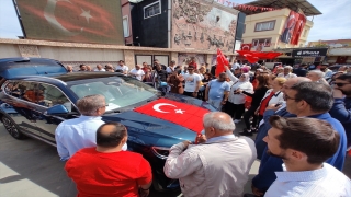 Türkiye’nin yerli otomobili Togg, Hatay Erzin’de sergilendi