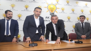 Mersin’de Adalet Partisi İl Başkanı Demirtaş ve bazı üyeler AK Parti’ye katıldı