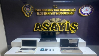 İskenderun’da hırsızlık şüphelisi yakalandı