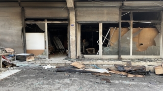 Gaziantep’te bir depoda patlamanın ardından yangın çıktı