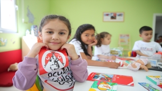 Çocuklar Gülsün Diye Derneği öncülüğünde Kahramanmaraş’ta yaptırılan anaokulu açıldı