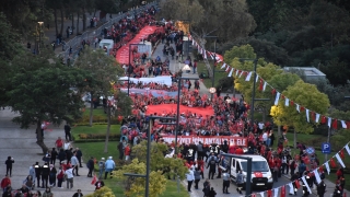 Antalya’da fener alayı ile konser düzenlendi