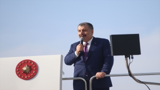 Sağlık Bakanı Koca, Defne Devlet Hastanesinin açılış töreninde konuştu: