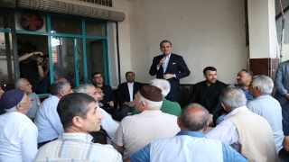 AK Parti Sözcüsü Ömer Çelik, Adana’da ziyaretlerde bulundu