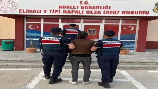 Elmalı’da kesinleşmiş hapis cezası bulunan hükümlü yakalandı